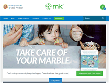 Tablet Screenshot of marblekareproducts.com
